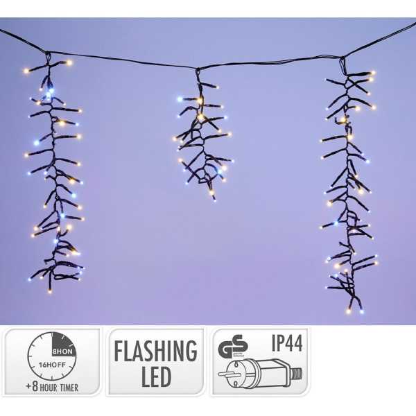 Cortina Carámbanos LED BASICS