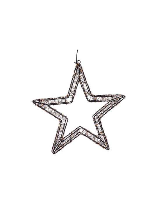 Estrella 800 LEDS Negro 36 cm BASICS