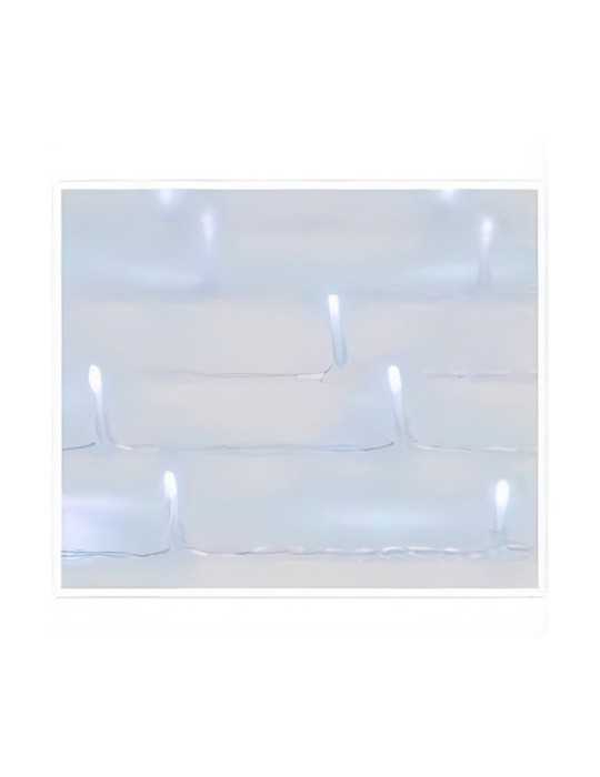 Cortina LED Exterior 480 LEDS Luz Blanco Frio 225 x 300 cm BASICS