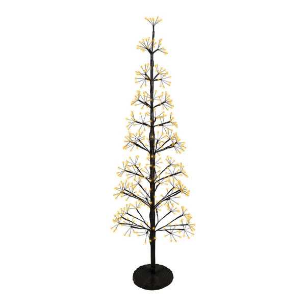 Árbol Micro LED Luz Cálida, Uso Exterior, Función Fija y Parpadeante, 448 LEDS, Ø45 x 120 cm LUMINEO