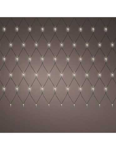 Red de Luces con Función Fija, Uso Exterior, Blanco Cálido, 180 LEDS, 2 x 2 m LUMINEO