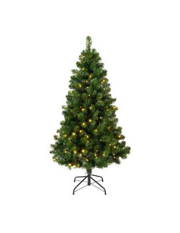 Árbol de Navidad Pino Imperial, Uso Interior, Multifunción, Blanco Cálido, 170 LEDs, Ø97 x 150 cm EVERLANDS