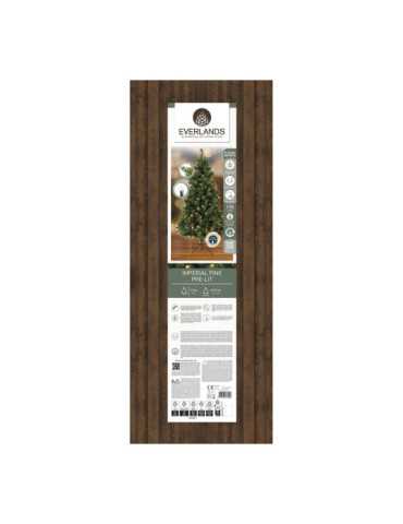 Árbol de Navidad Pino Imperial, Uso Interior, Multifunción, Blanco Cálido, 170 LEDs, Ø97 x 150 cm EVERLANDS 2