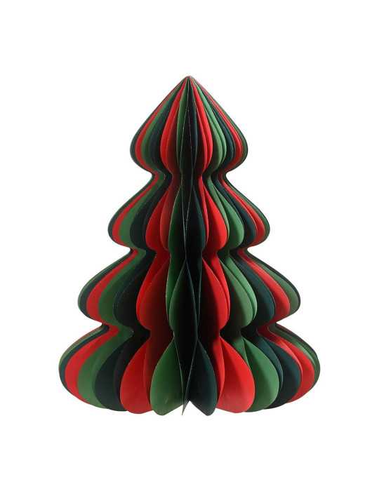 Árbol de Papel Dorado con Purpurina Ø30 x 40 cm DECORIS