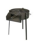 Barbacoa Redonda con Soporte para Paella Ø60 x 75 cm EL ZORRO