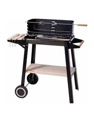 Barbacoa Rectangular de Carbón 54 x 34 x 86,5 cm BBQ COLLECTION
