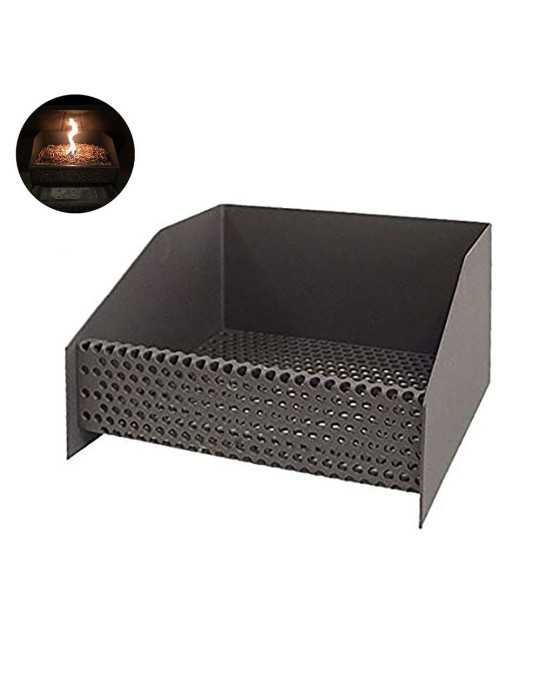 Cesta Quemador de Pellets 30 x 25 x 17 cm EL ZORRO