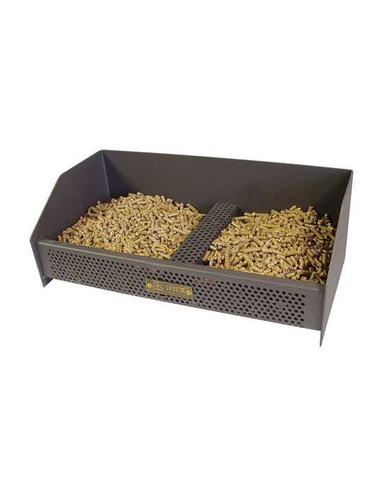 Cesta Quemador de Pellets 49 x 25 x 17 cm EL ZORRO