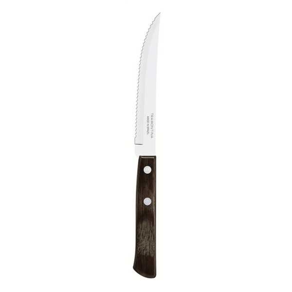 Cuchillos de Asado Polywood Castaño 12,7 cm Expositor 60 uds TRAMONTINA