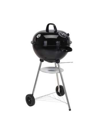 Barbacoa de Carbón con Tapa y Ruedas, Ø47 x 90 cm BBQ COLLECTION