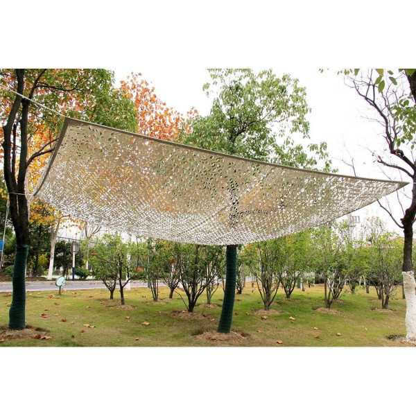 Toldo Camuflaje Reversible Gris/Blanco 3 x 4 m FAURA