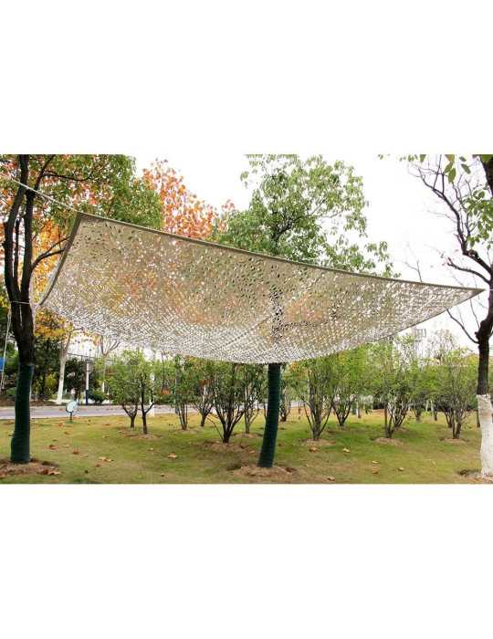 Toldo Camuflaje Reversible Gris/Blanco 3 x 4 m FAURA
