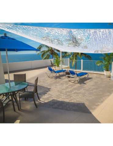 Toldo Camuflaje Reversible Blanco 3 x 4 m FAURA