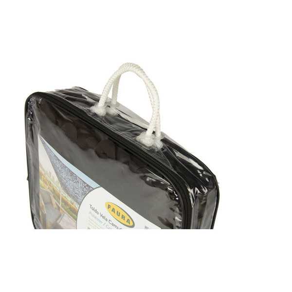Toldo Camuflaje Reversible Negro 3 x 4 m FAURA