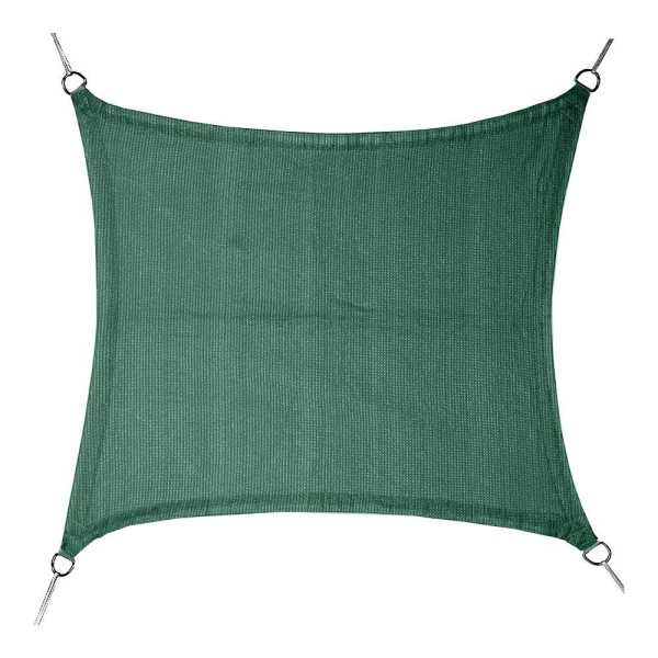 Toldo Vela Cuadrado Verde 3,6 x 3,6 m FAURA