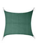 Toldo Vela Cuadrado Verde 5 x 5 m FAURA