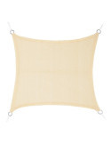 Toldo Vela Cuadrado Beige 3,6 x 3,6 m FAURA