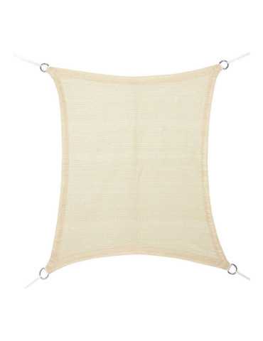 Toldo Vela Rectangular Beige 3 x 4 m FAURA