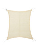 Toldo Vela Rectangular Beige 4 x 6 m FAURA
