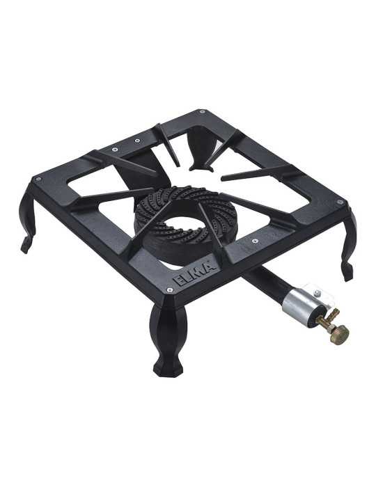 Hornillo A Gas de Hierro Fundido, 6,5 kW, Classic, 40 x 40 x 16 cm ELMA