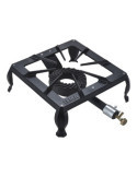 Hornillo A Gas de Hierro Fundido, 6,5 kW, Classic, 40 x 40 x 16 cm ELMA