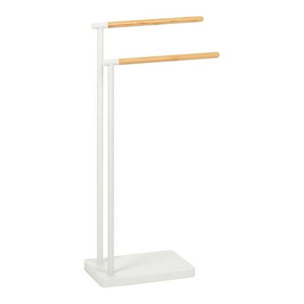 Toallero Pie Blanco de Metal 30 x 20 x 78 cm ANDREA HOUSE