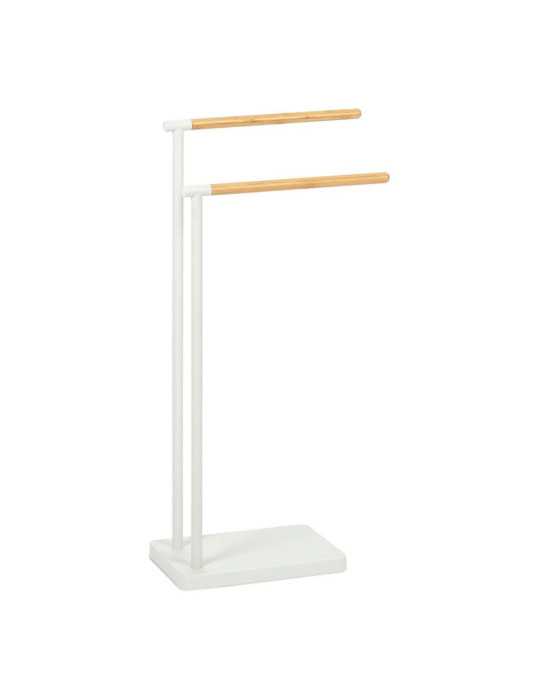 Toallero Pie Blanco de Metal 30 x 20 x 78 cm ANDREA HOUSE