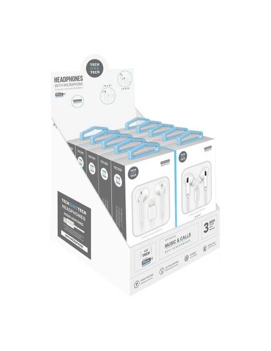 Expositor Auriculares Eartech 10UNID Hop, Comp.apple TECH ONE TECH