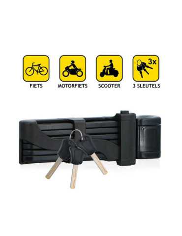 Candado Plegable con Llave 85 cm DUNLOP 2
