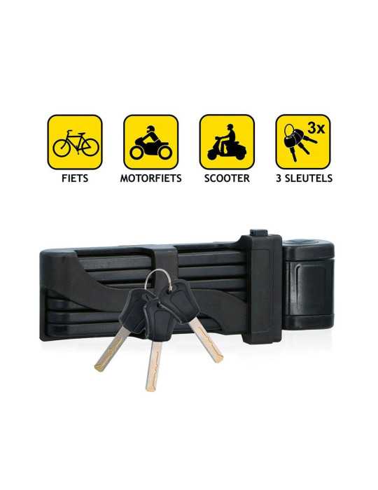 Candado Plegable con Llave 85 cm DUNLOP