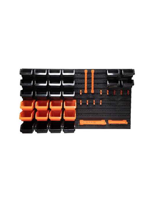 Panel de Herramientas con Estantes y Colgadores, 43 Piezas BLACK+DECKER
