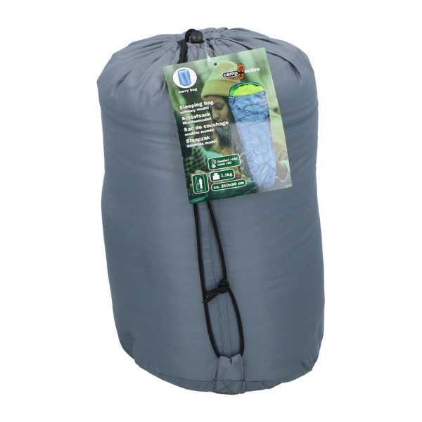 Saco de Dormir Gris, 210 x 80 cm CAMP ACTIVE