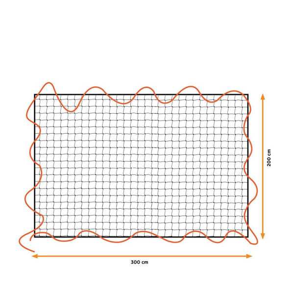 Red de Carga Elastica, 2x3m, Mallado 10x10cm. BLACK+DECKER