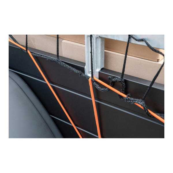 Red de Carga Elastica 1,6x2,5m, Mallado 10x10cm. BLACK+DECKER