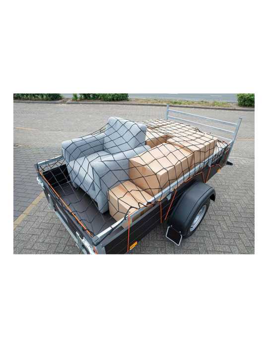 Red de Carga Elastica 1,6x2,5m, Mallado 10x10cm. BLACK+DECKER