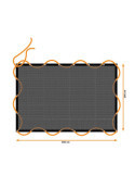 Red de Carga Elastica, MEDIDA:2x3m, con 14 Ojales. BLACK+DECKER