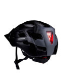 Casco Bicicleta con LEDS Rojos Talla L 58 - 61 cm DUNLOP