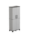 Armario Alto Línea Family de Polipropileno Gris Claro, 68 x 37 x 169 cm ART PLAST