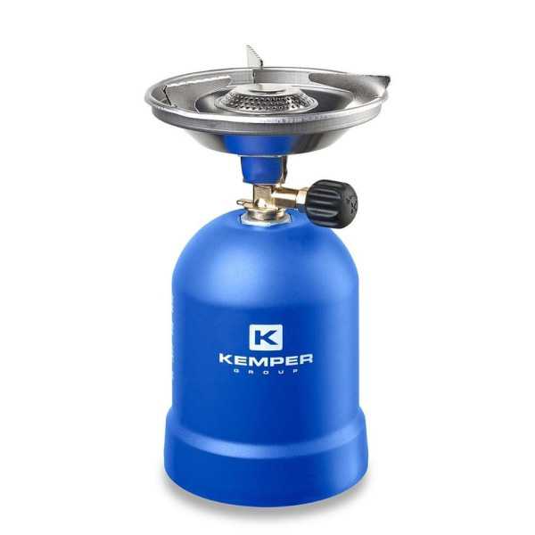 Hornillo Portátil para Cartucho 190 g, 125 x 125 x 215 mm KEMPER