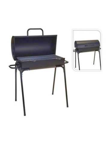 Barbacoa con Tapa, Color Negro, Ø33 x 63 x 89 cm BBQ COLLECTION