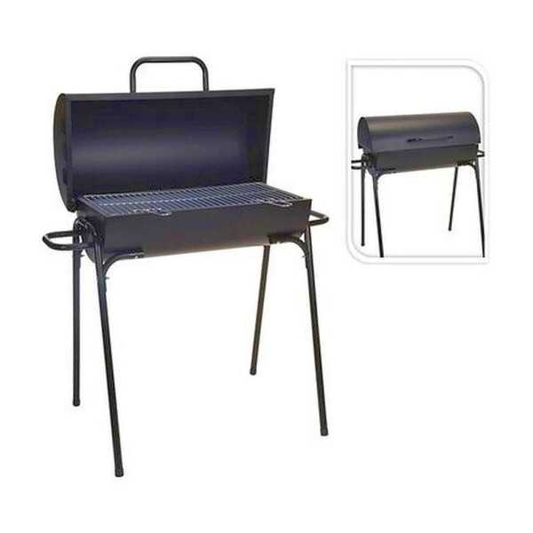 Barbacoa con Tapa, Color Negro, Ø33 x 63 x 89 cm BBQ COLLECTION