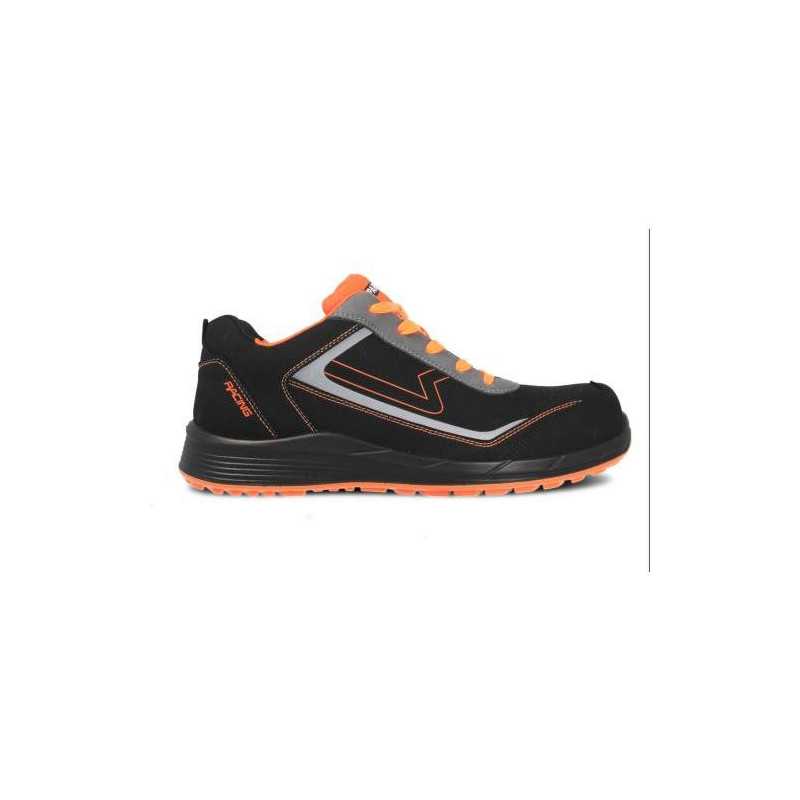 Zapato seguridad PAREDES S3 Hamilton negro - naranja Talla 38