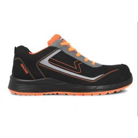 Zapato seguridad PAREDES S3 Hamilton negro - naranja Talla 38