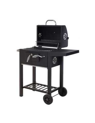 Barbacoa de Carbón con Tapa 48,5 x 36 x 96 cm VAGGAN 2