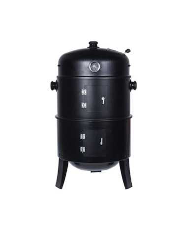 Barbacoa tipo Barril para Ahumar Color Negro Ø47 x 78 cm BBQ COLLECTION