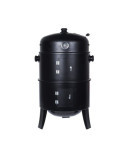 Barbacoa tipo Barril para Ahumar Color Negro Ø47 x 78 cm BBQ COLLECTION