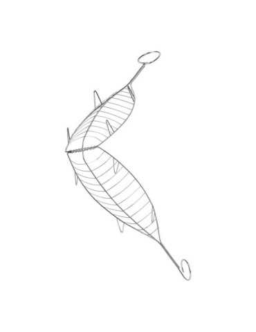 Parrilla Besuguera Inoxidable, 13,5 x 54 cm SAUVIC 2