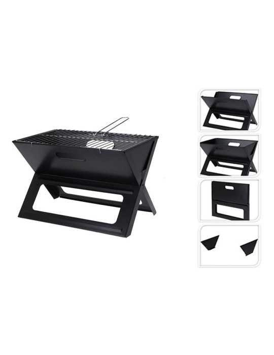 Barbacoa Plegable de Carbón 45 x 30 x 35 cm