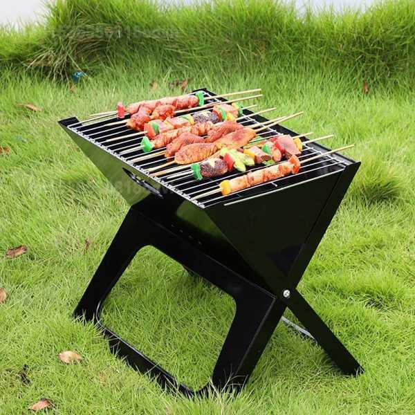 Barbacoa Plegable de Carbón 45 x 30 x 35 cm