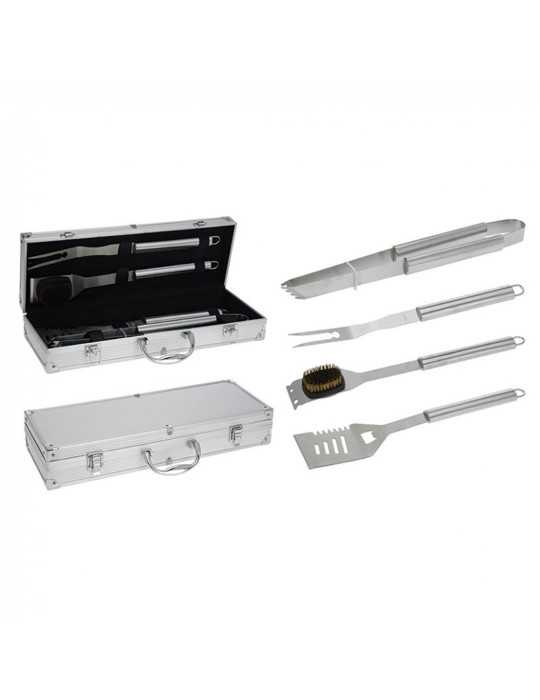 Conjunto de 4 Utensilios para Barbacoa BBQ COLLECTION